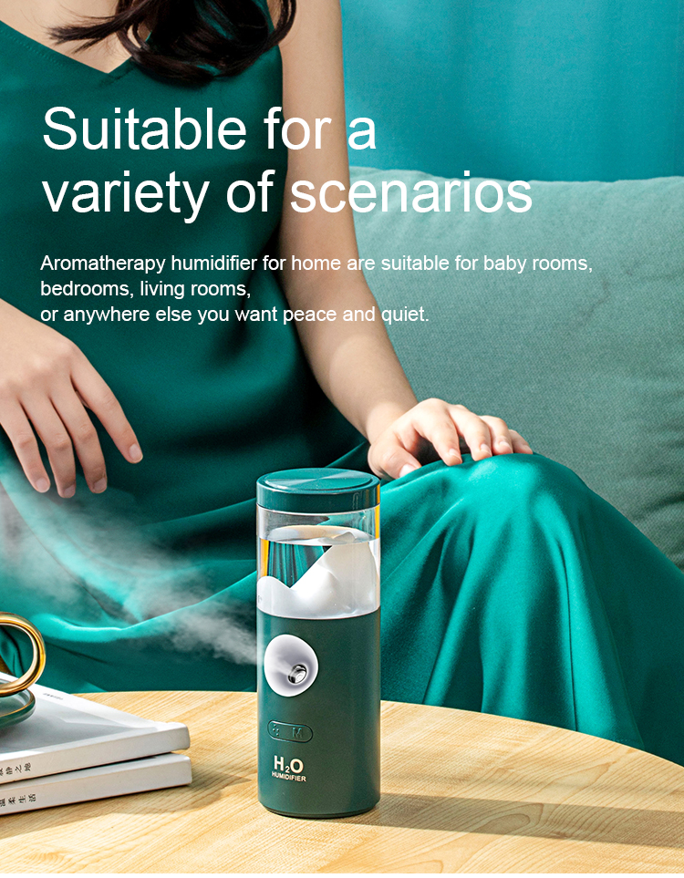 Air Humidifier WX515（220ml）, Automatic rotary humidifier, Automatic