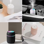 KC-H101 Mini Can-Shaped Humidifier with Color-Changing Night Light