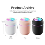 KC-H101 Mini Can-Shaped Humidifier with Color-Changing Night Light