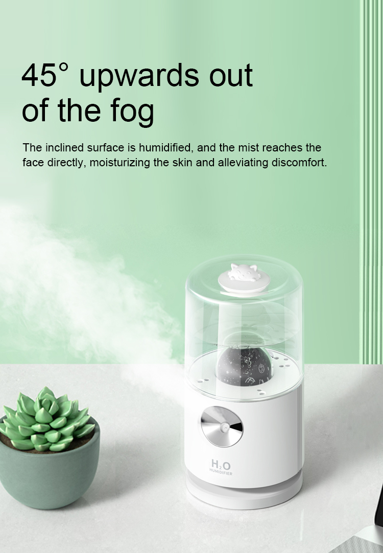 Air Humidifier RYF026（400ml）, Japan humidifier, Rotary humidifier