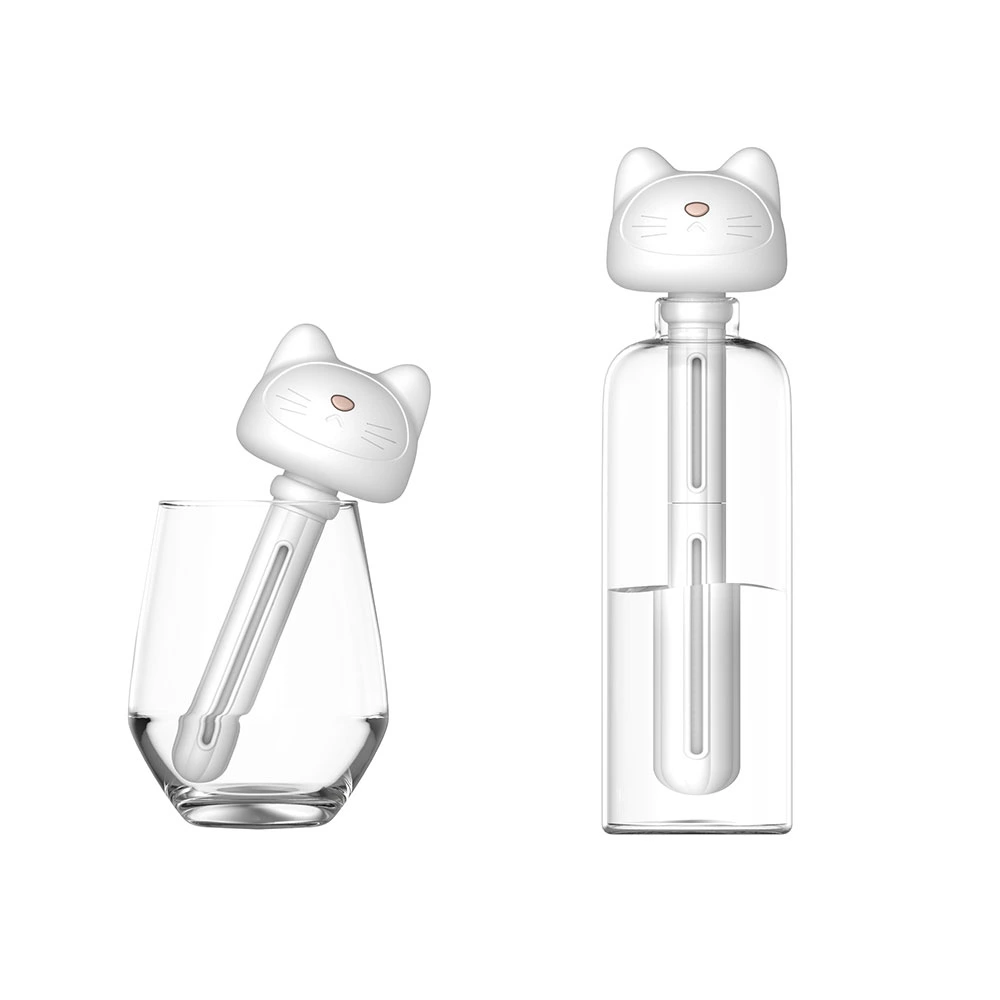 KC-H105 Cat-Shaped Portable Humidifier with Cordless Operation