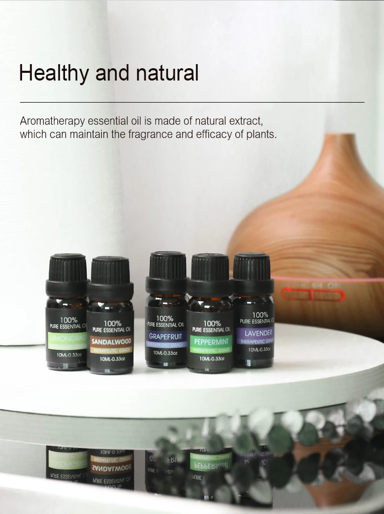 TOP 6 10ml Pure Essential Oil Set NO.：EO06