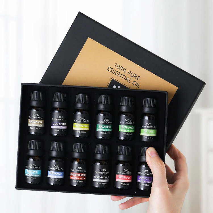 TOP 12 10ml Pure Essential Oil Set NO.:EO12