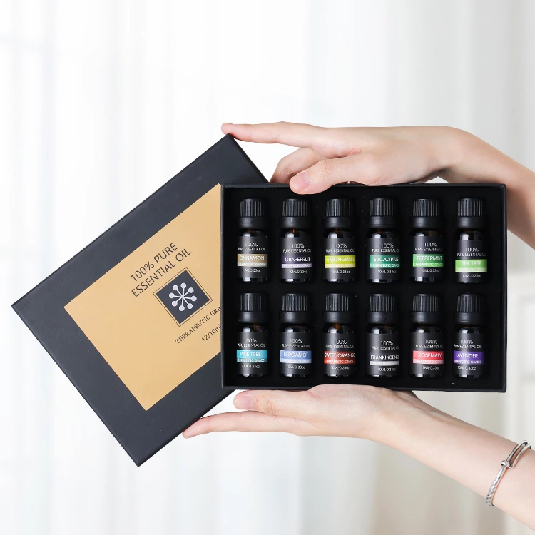 TOP 12 10ml Pure Essential Oil Set NO.:EO12