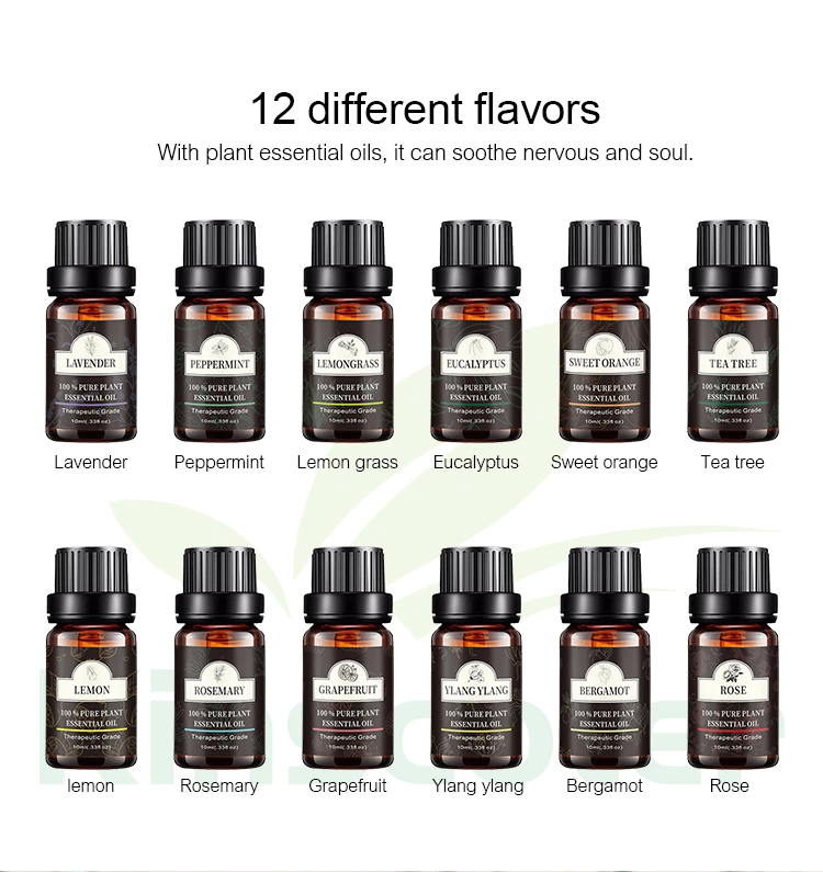 TOP 12 10ml Pure Essential Oil NO.:EOS012