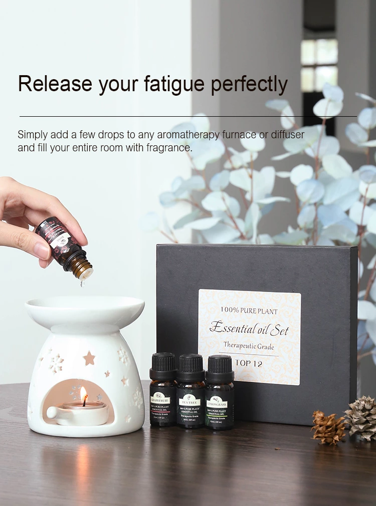TOP 12 10ml Pure Essential Oil NO.:EOS012