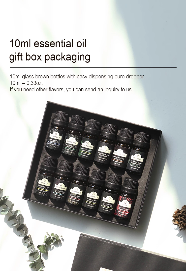 TOP 12 10ml Pure Essential Oil NO.:EOS012