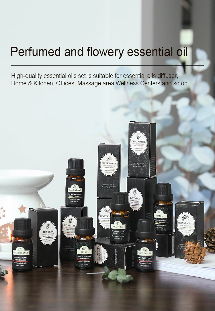 TOP 1 10ml Pure Essential Oil NO.:EOS001