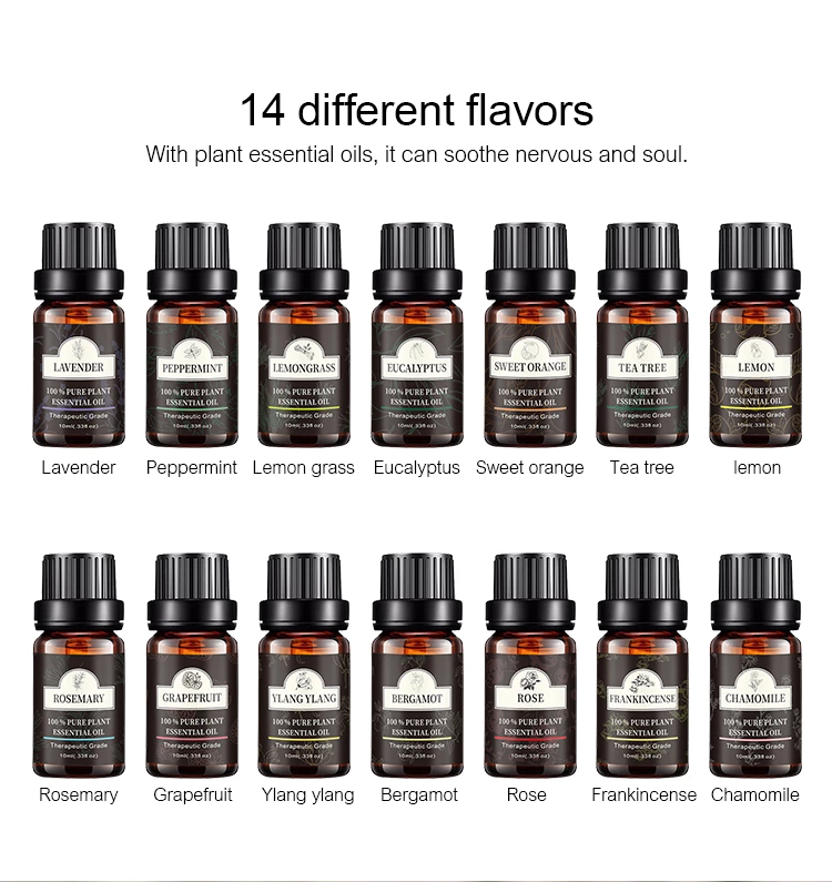 TOP 1 10ml Pure Essential Oil NO.:EOS001