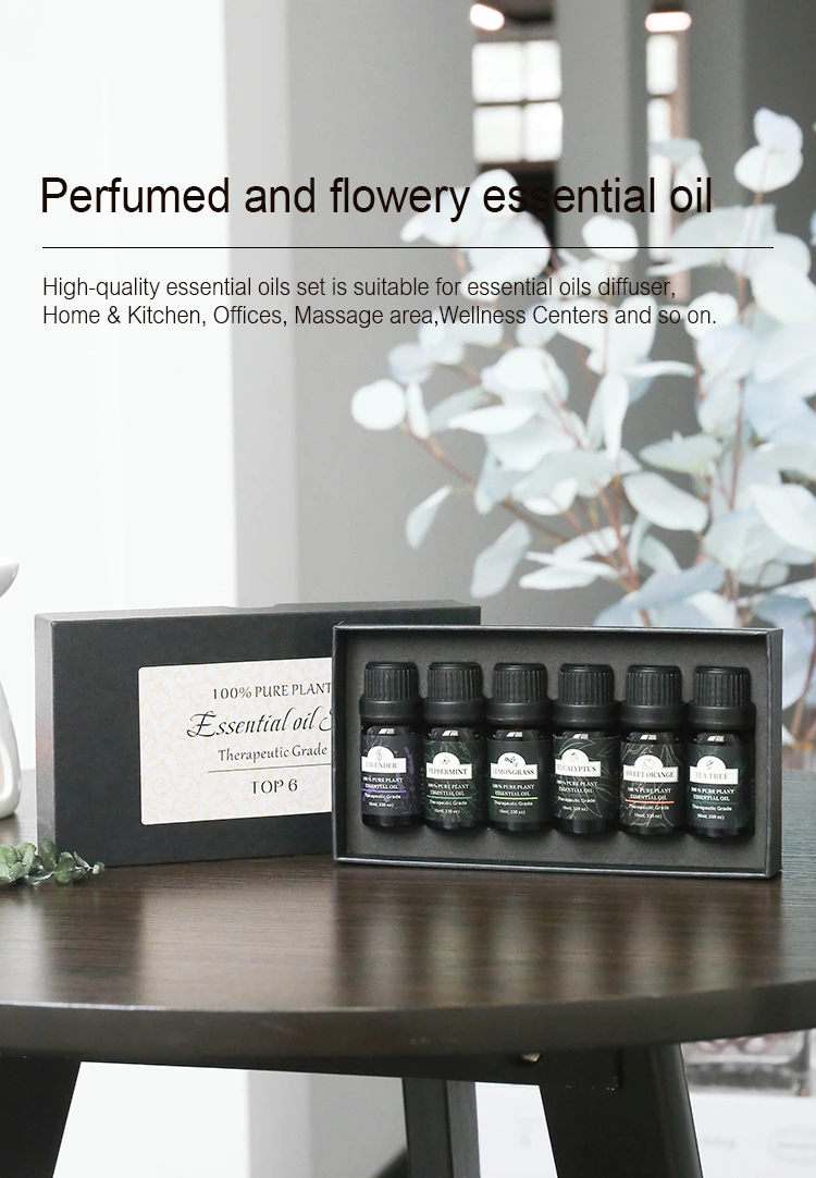 TOP 6 10ml Pure Essential Oil NO.:EOS006