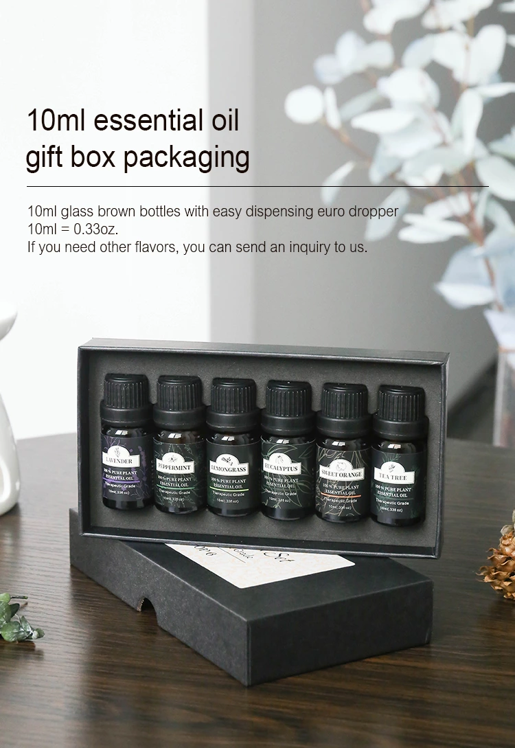 TOP 6 10ml Pure Essential Oil NO.:EOS006
