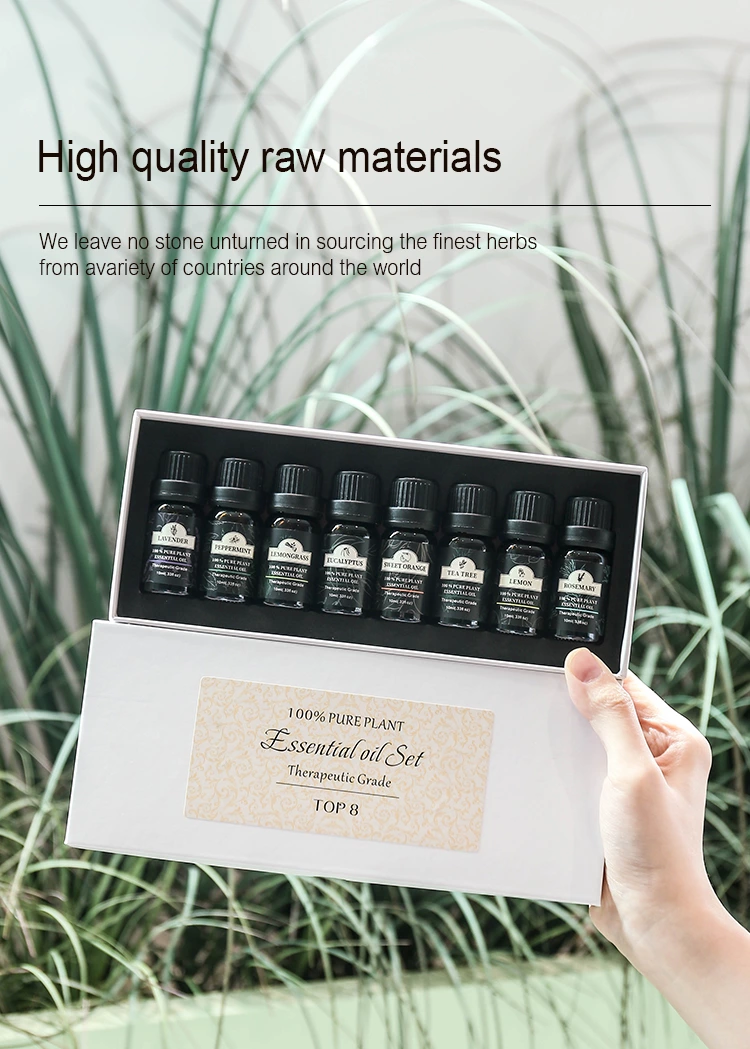 TOP 8 10ml Pure Essential Oil NO.:EOS008