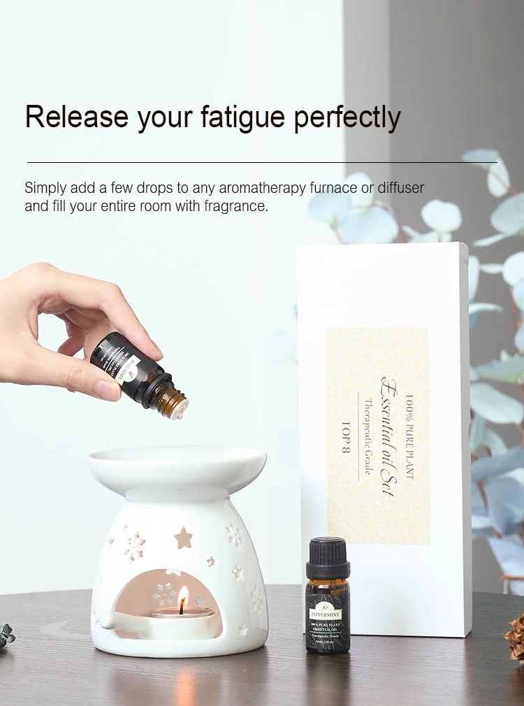 TOP 8 10ml Pure Essential Oil NO.:EOS008