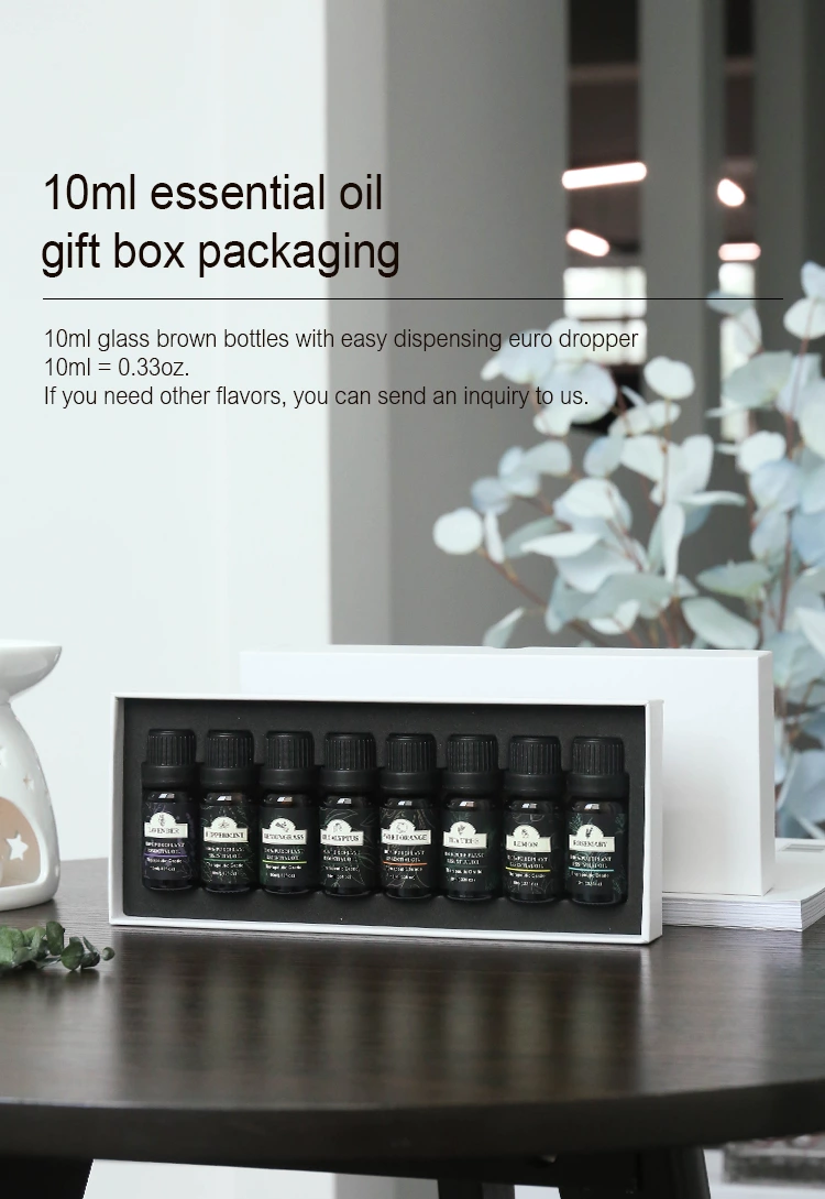 TOP 8 10ml Pure Essential Oil NO.:EOS008
