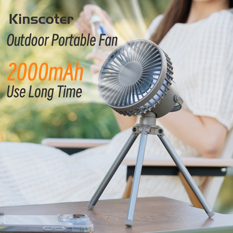 Misting Fan Portable Camping Fan 42800mAh Rechargeable With
