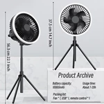 KC-F216 Outdoor Camping Fan with Power Output