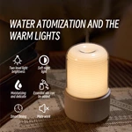 KC-D703 120 mL Aroma Diffuser with Warm Ambient Light and Waterless Shutoff