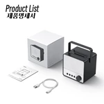 KC-D706 Simulated Flame Aromatherapy Diffuser (White Noise Player & Bluetooth Speaker)