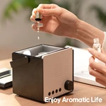 KC-D706 Simulated Flame Aromatherapy Diffuser (White Noise Player & Bluetooth Speaker)