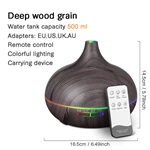 KC-D222 550 mL Humidifier with Timed Mist Modes and RGB Ambient Light