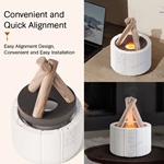 H9 Humidifier and Aroma Diffuser with Remote Control and Flame Effect