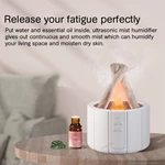 H9 Humidifier and Aroma Diffuser with Remote Control and Flame Effect