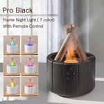 H9 Humidifier and Aroma Diffuser with Remote Control and Flame Effect