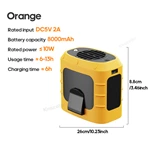 KC-F222  Rechargeable Outdoor Waist Fan with Power Bank