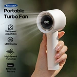 KC-F237 Handheld High-Speed Fan with Digital Display