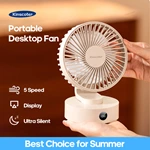 KC-F231 Quiet Desktop Fan with Digital Display