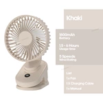 KC-F232 Clip-on Desktop Fan with Digital Display