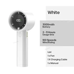 KC-F237 Handheld High-Speed Fan with Digital Display