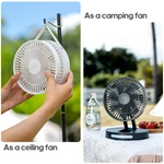 KC-F227 Foldable Silent Desk Fan