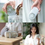 KC-F235 Mini Handheld Fan with Night Light