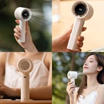 KC-F237 Handheld High-Speed Fan with Digital Display