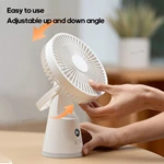 KC-F226 Rechargeable Silent Desk Fan with Sleek Design