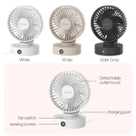 KC-F231 Quiet Desktop Fan with Digital Display