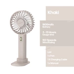 KC-F238 Handheld Fan with 100-Step Speed Control