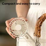 KC-F238 Handheld Fan with 100-Step Speed Control