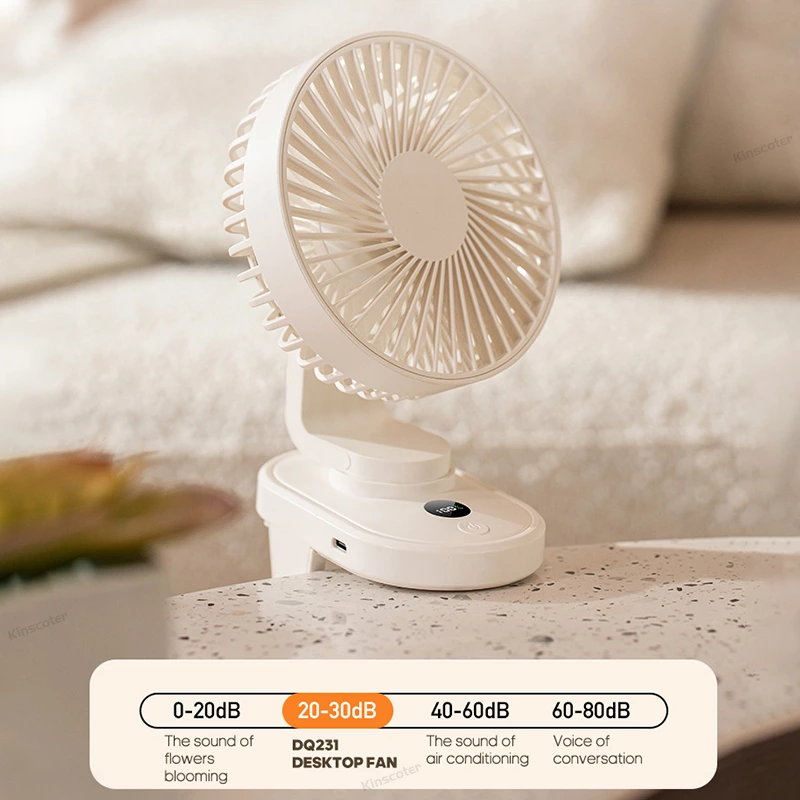 Beat the Heat: The Benefits of Our Versatile Clip-On Desktop Fan This Summer