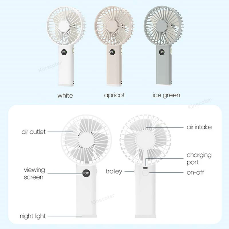 Discover the Ultimate High-Speed Handheld Fan with Night Light: A Must-Have for Every Retailer