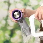KC-F229A Handheld Cooling Fan with 100-Step Speed Control and Active Cooling Function