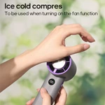 KC-F229A Handheld Cooling Fan with 100-Step Speed Control and Active Cooling Function