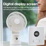 KC-F226 Rechargeable Silent Desk Fan with Sleek Design