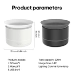KC-D715 Minimalist Design Aromatherapy Diffuser with Color-Changing Light