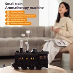 V61 Train-Shaped Humidifier and Aroma Diffuser with Remote Control