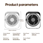 Kinscoter Series Quiet Desktop Fan DQ-257 Photo | Chaozhou Tongheng Technology Co.,Ltd. (Since 2001)