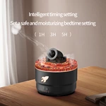 V76 Flame-Effect Humidifier and Aroma Diffuser with Jellyfish Spray and Remote Control