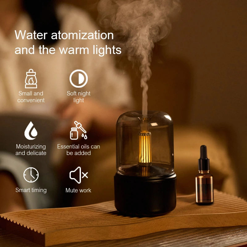 Discover the All - in - One Candlelight Lamp Aroma Diffuser for Your Modern Home