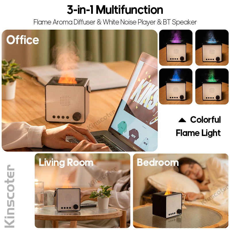 A Game - Changer in Home Comfort: Review of the Multifunctional Flame Aroma Diffuser